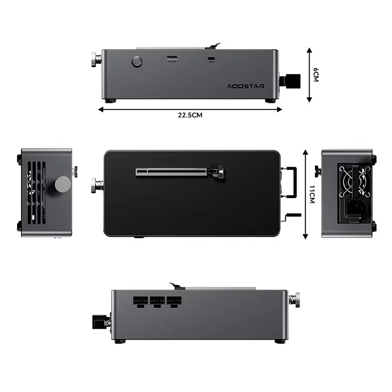 AOOSTAR AG01 AG02 EGPU Dock, O - đánh giá và giá Oculink Egpu Dock Graphics Card